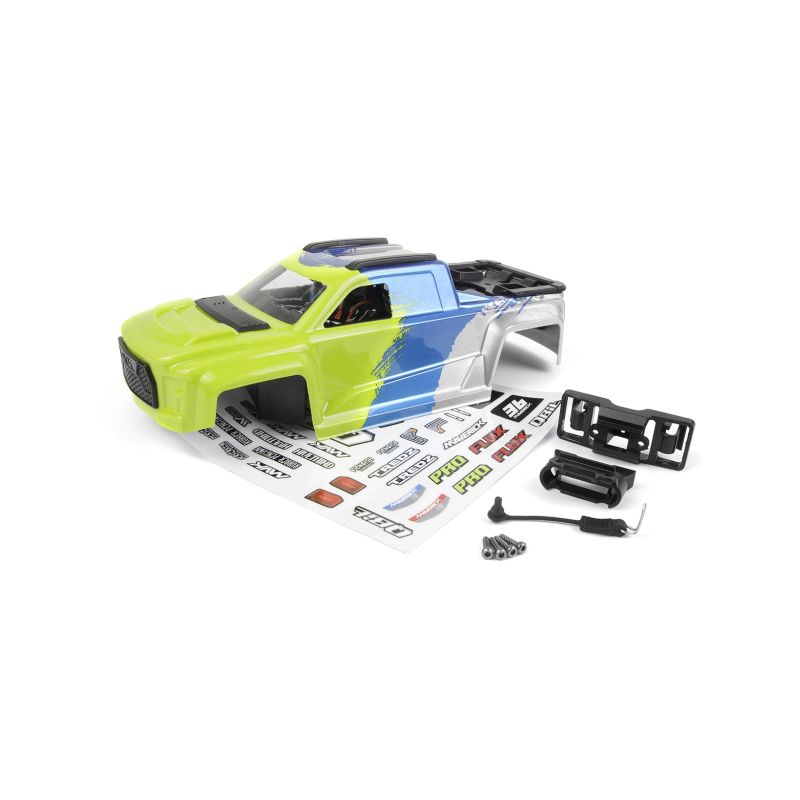 Qbit MT lakovaná karoserie PC - Fluoro Zelená - 1