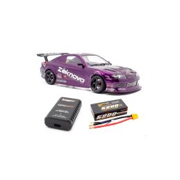 1/10 Drift OVER-D10 RWD car RTR + akumulátor a nabíječ - 1