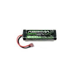NiMH akumulátor Absima 7,2V / 2000mAh, konektor T-Dean - 1