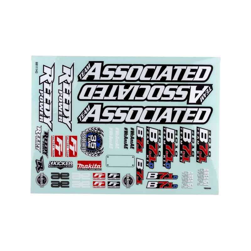 RC10B7.1 Arch samolepek - 1