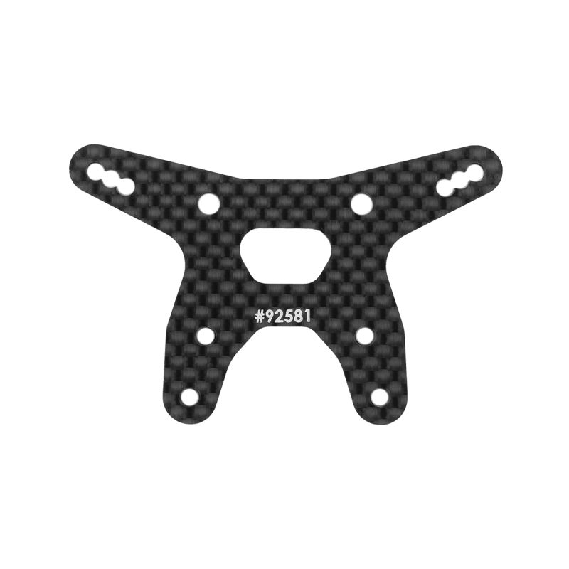 RC10B7.1 FT Přední věž tlumičů, -2mm - 1