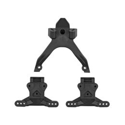 RC10B7.1 Horní deska a držák kulových čepů - 1