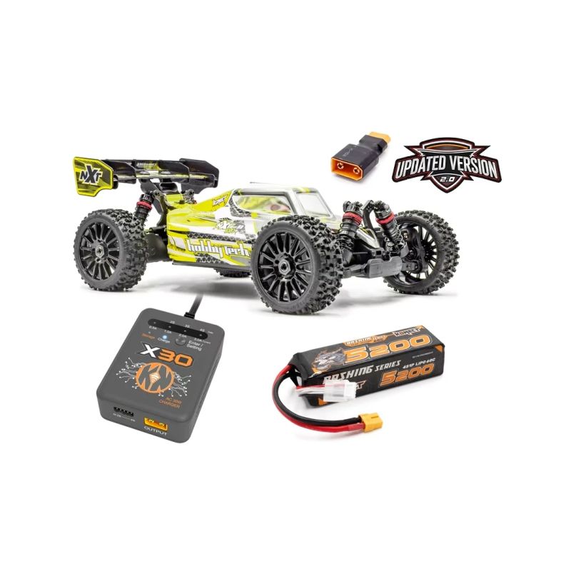 Spirit NXT EVO RR 2.0 Brushless buggy - žlutá (vč. LiPo a nabíječe) - 1