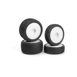 Microbe Buggy kola kompletní (bílá/přední/zadní) - 1