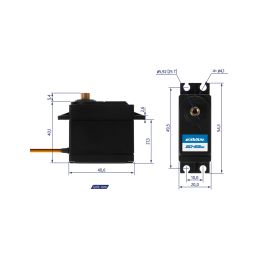 GO-53MG (0.18s/60°, 15kg.cm) - 2
