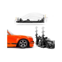 Sport 3 1973 Porsche Carrera RSR - Oranžová - 15