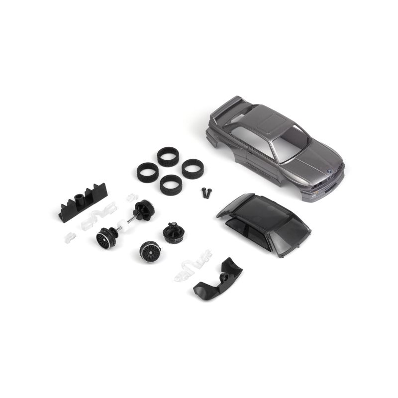 nano-TTR 1989 BMW M3 E30 Ravaglia - stříbrná - nalakovaná karoserie - 1