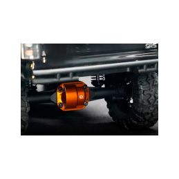 Hliníkový kryt diferenciálu, oranžový (2 ks) - 2