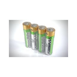 AA alkalické baterie Absima 1,5V, balení 4ks - 1