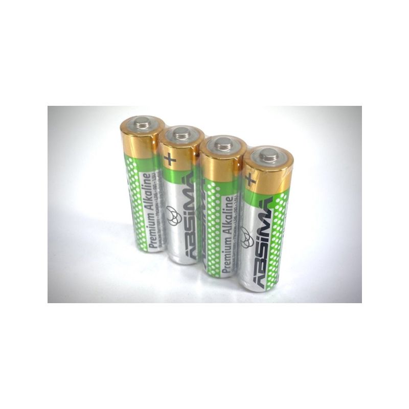 AA alkalické baterie Absima 1,5V, balení 4ks - 1