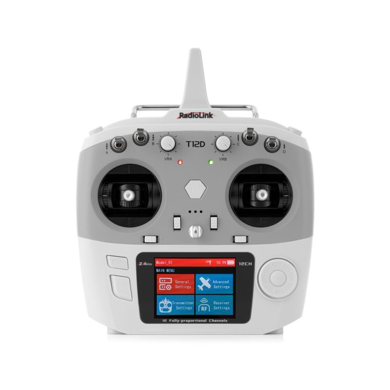 Vysílač T12D s přijímačem R12F - 1