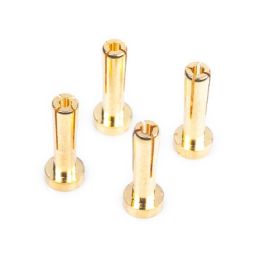 Works Team 4mm/G4 Gold zlaté konektory, délka 18mm, 4 ks - 1