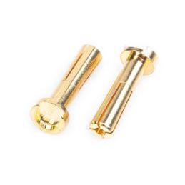 Works Team 4mm/G4 Gold zlaté konektory, délka 18mm, 4 ks - 2