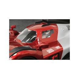 Set doplňků pro karoserii 499T LMH (interiér s helmou, paraboly světel a zadní difuzor) - 4