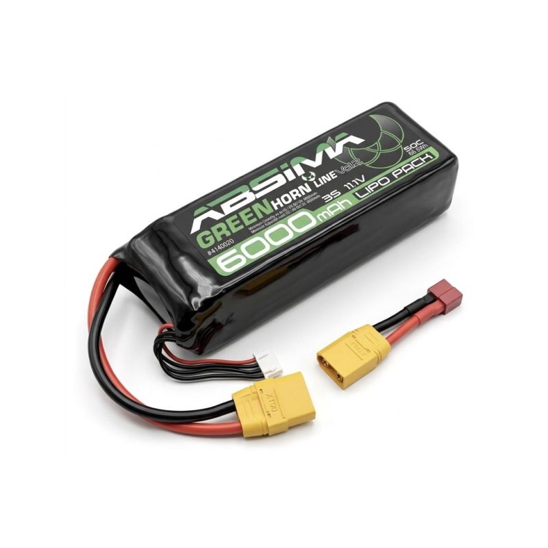LiPo akumulátor Absima SC 11,1V / 6000mAh 50C XT90 - 1