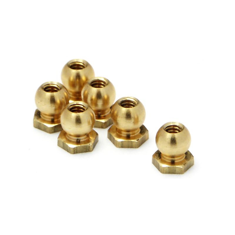 BALL NUT M2x3.8x4.5mm (6pcs) - 1