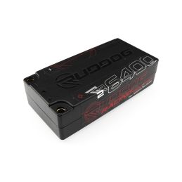 RUDDOG Racing RR2 6400mAh 150C/75C 7.6V 25mm Short Stick Pack LiPo-HV akumulátor - 1