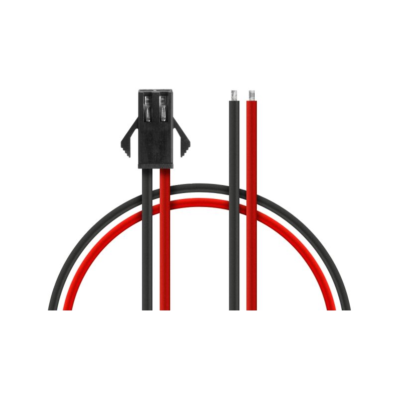 JST-SM 2,54mm 2pin Samice 5ks - 1