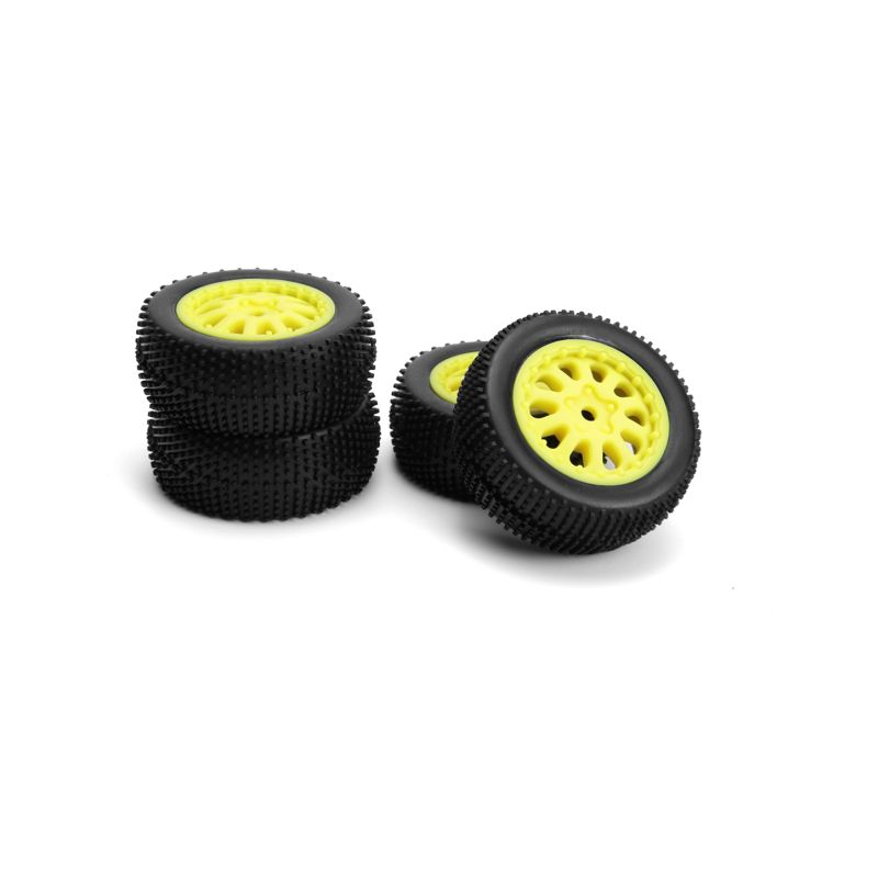 Kola kompletní Sidepin SC (žlutá/přední/zadní) - 1