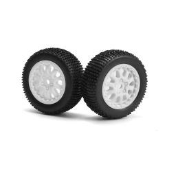 Kola kompletní Sidepin SC (bílá/přední/zadní) - 2