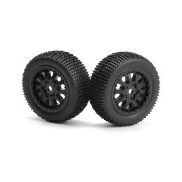 Kola kompletní Sidepin SC (černá/přední/zadní) - 2