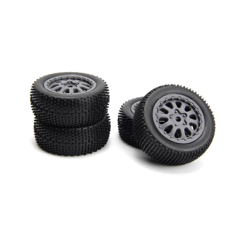 Kola kompletní Sidepin SC (šedá/přední/zadní) - 1