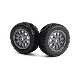 Kola kompletní Sidepin SC (šedá/přední/zadní) - 2