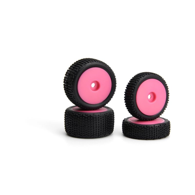Sideline Buggy kola kompletní (Pink/Front/Rear) - 1
