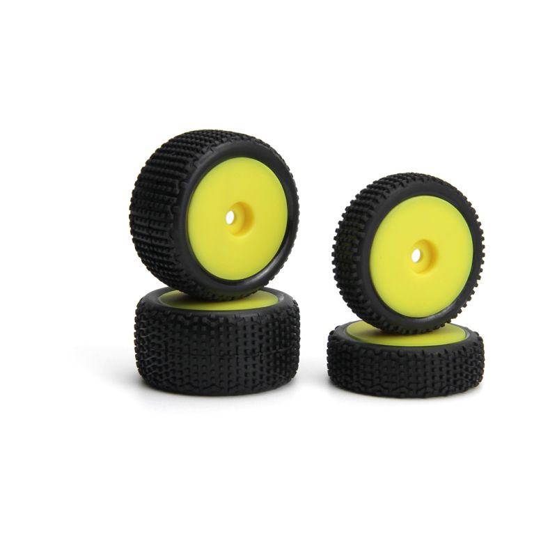 Sideline Buggy kola kompletní (Yellow/Front/Rear) - 1