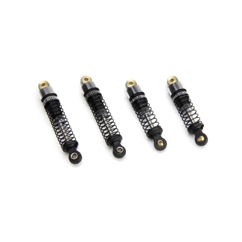 Sada hliníkových tlumičů (přední/zadní/šedá) - 1