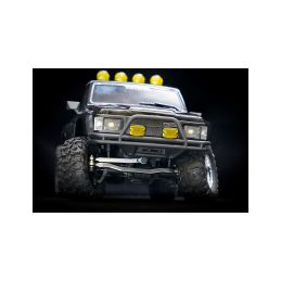 Sada hliníkových táhel řízení, gunmetal - 2