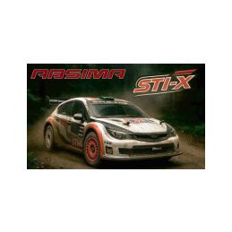Absima On Road STi-X 1:10 4WD RTR + zdarma baterie NiMH 7,2V 2000mAh - 13