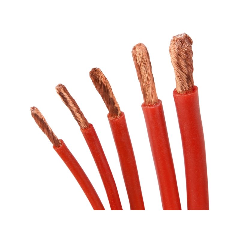 Kabel silikon 0.5mm2 1m (červený) - 1