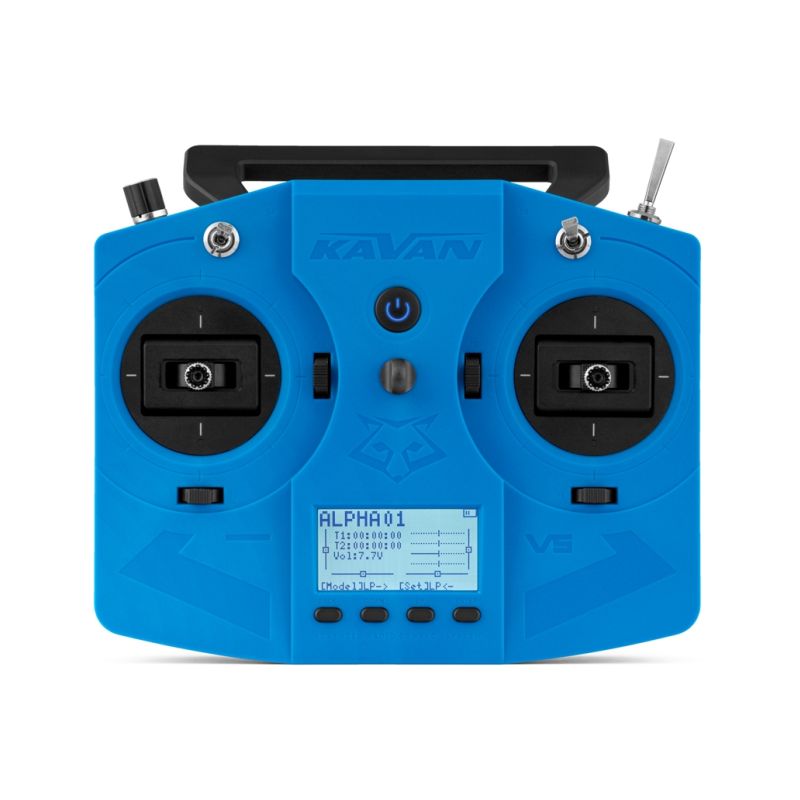 Vysílač KAVAN V5 + R6L RX - modrý - 1