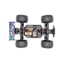 Funtek STX G2 Truggy 2.4GHz RTR (4wd), fialová - 9