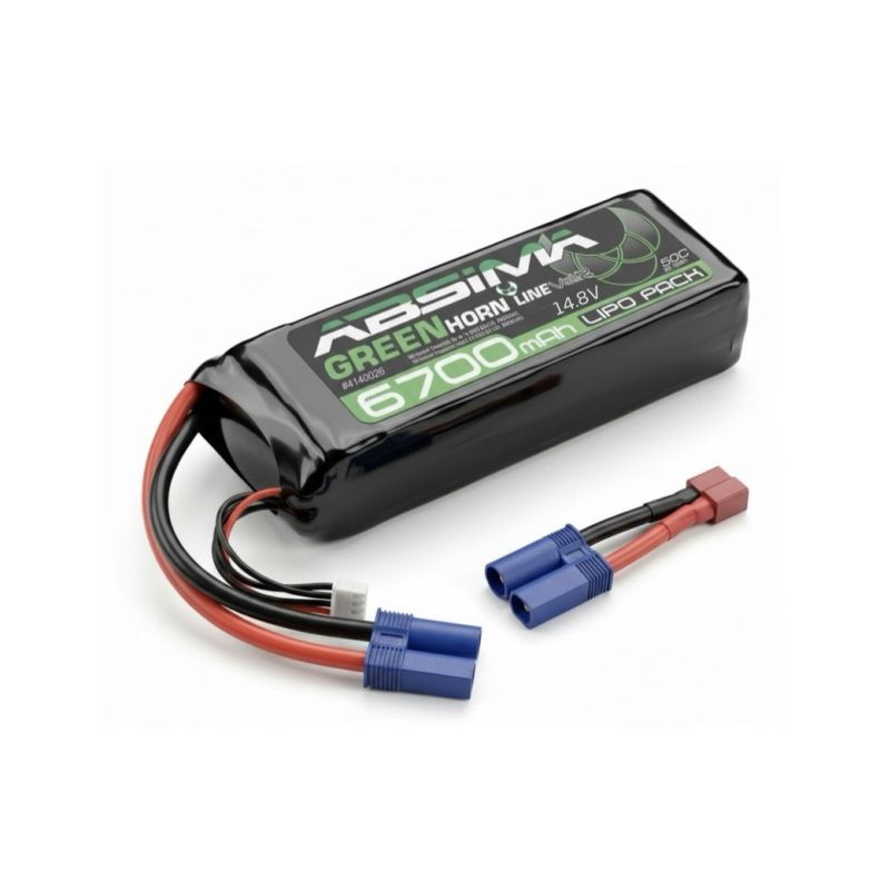 LiPo akumulátor Absima SC 14,8V / 6700mAh 50C EC5 - 1