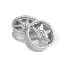 TE37 disky 26mm stříbrné (3mm offset) 2ks - 4