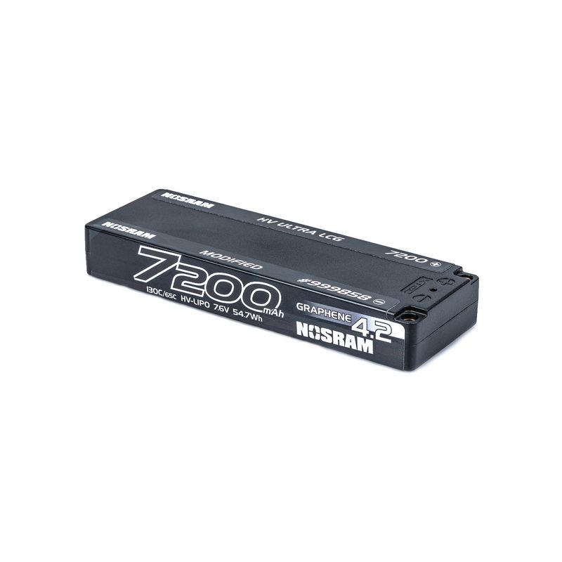 HV Ultra LCG Modified GRAPHENE-4.2 7200mAh Hardcase aku - 7.6V LiPo - 130C/65C - 1