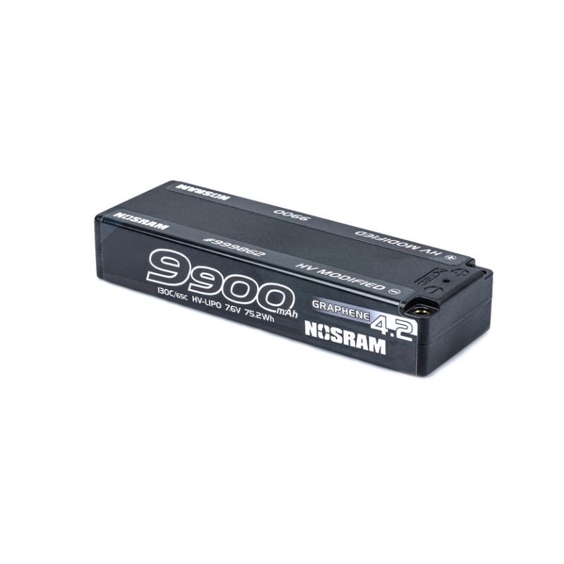 HV Ultra LCG Modified GRAPHENE-4.2 9900mAh Hardcase aku - 7.6V LiPo - 130C/65C - 1