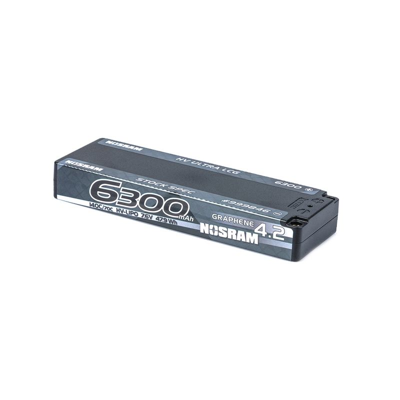 HV Ultra LCG Stock Spec GRAPHENE-4.2 6300mAh Hardcase aku - 7.6V LiPo - 145C/70C - 1
