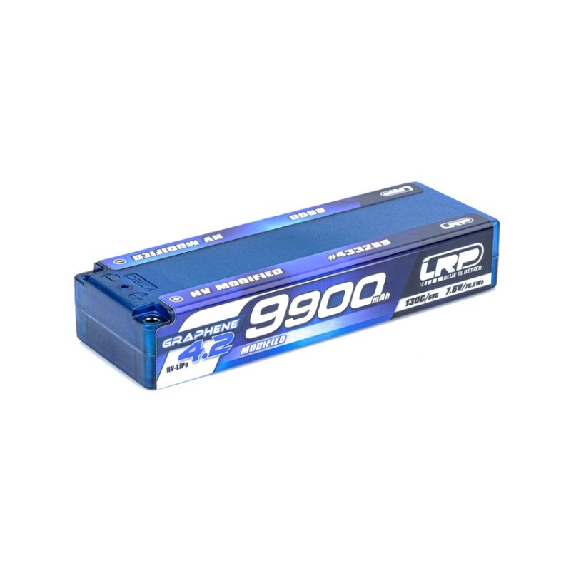 HV Ultra LCG Modified GRAPHENE-4.2 9900mAh Hardcase aku - 7.6V LiPo - 130C/65C - 1