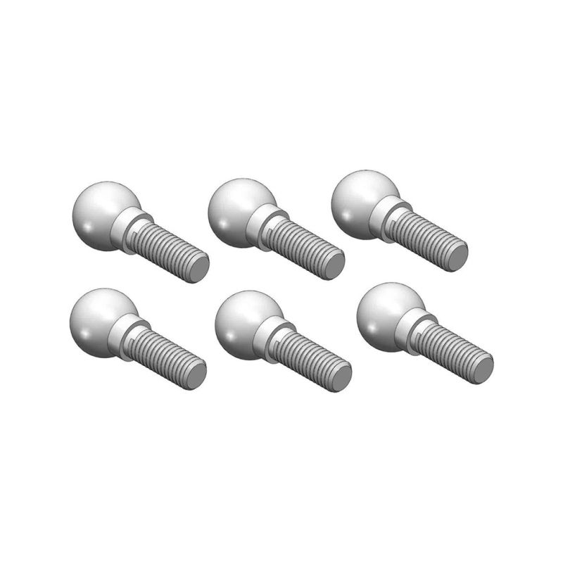 Kulové čepy (4 mm), 6 ks - 1