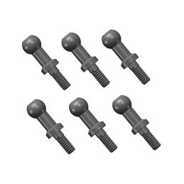 Kulové čepy tlumičů horní, 6 ks - 1