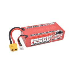 LiPo Hardcase akumulátor 50C - 2500mAh - 2S - 7,4V - XT-60 - 1