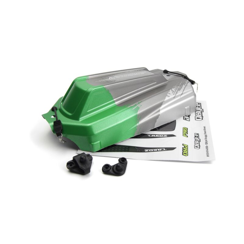 QByte XB 1/12 buggy lakovaná karoserie – zelená - 1