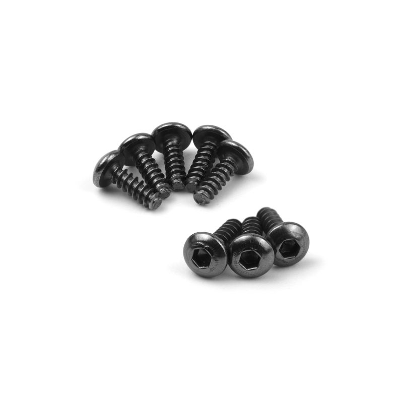 Imbusové šroubky s kulatou hlavou M2,6 x 8 mm (8 ks) - 1