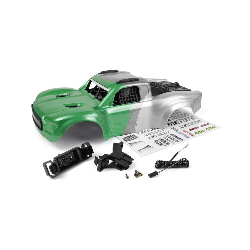 QByte SC 1/12 lakovaná karoserie – zelená - 1