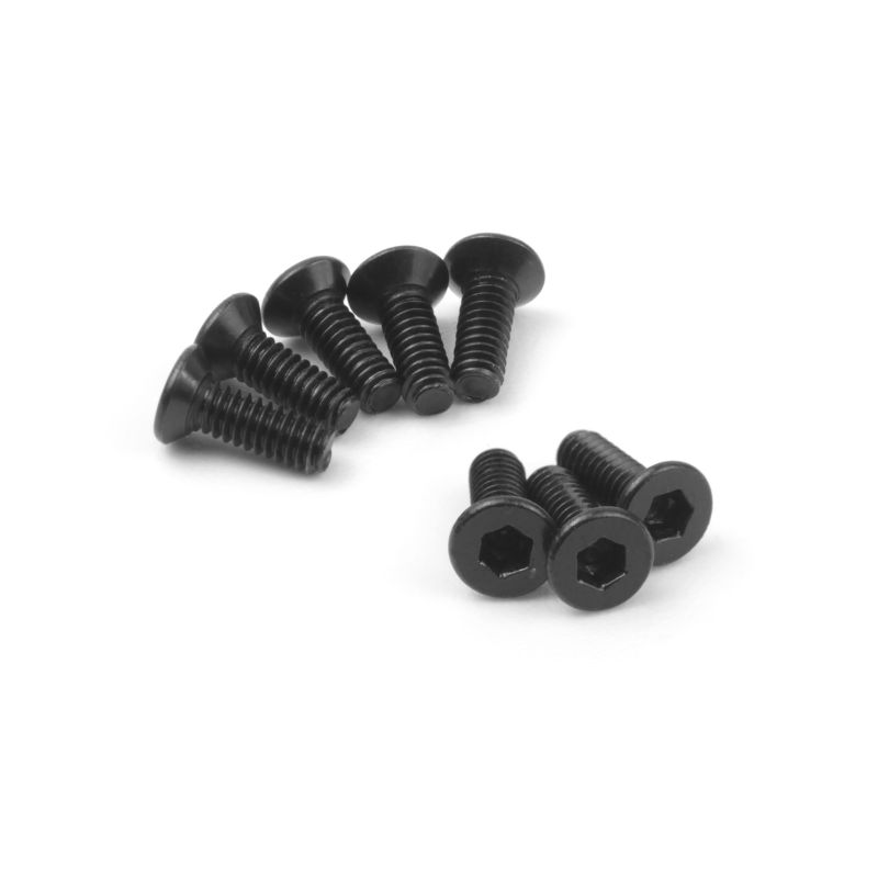Imbusové šroubky se zápustnou hlavou 2,0x6 mm (8 ks) - 1