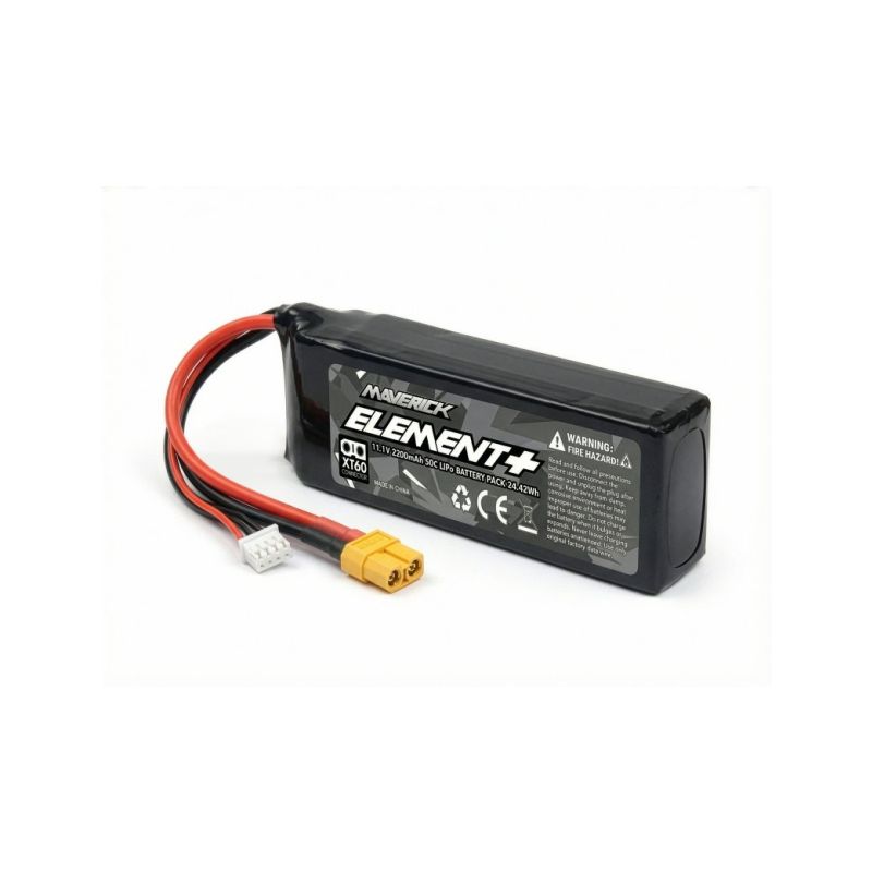 Element 11,1V 2200mAh 50C LiPo akumulátor (XT-60) - 1