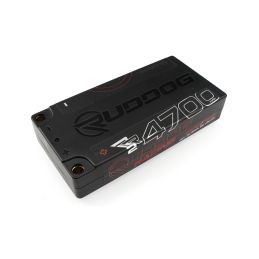 RUDDOG Racing RR2 4700mAh 150C/75C 7.6V 18,5mm LCG Short Stick Pack LiPo-HV akumulátor - 1